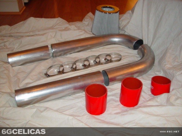 Required parts for cold air intake