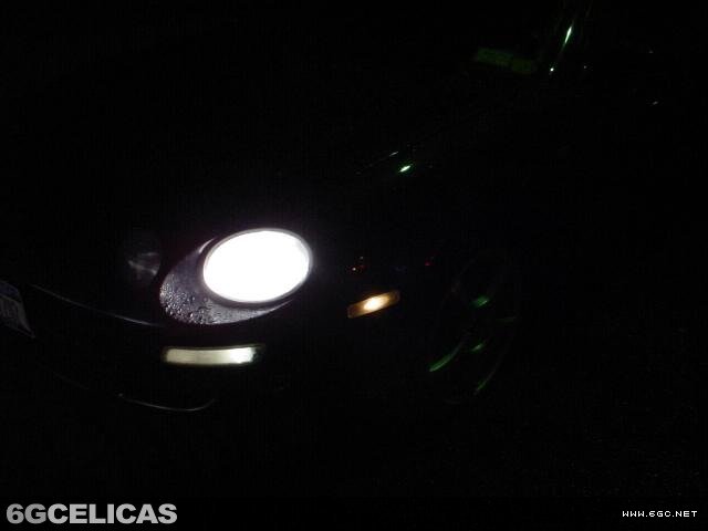 Completed clear sidemarkers installed on vehicle